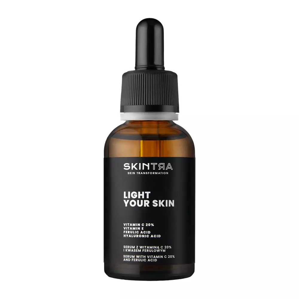 SkinTra - Light Your Skin - Сыворотка с витамином С 20% и феруловой кислотой