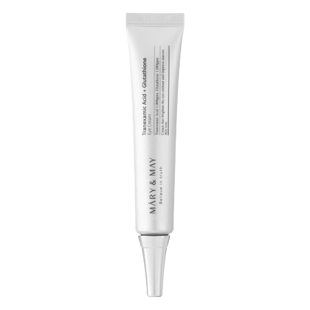 Mary&May - Tranexamic Acid + Glutathion Eye Cream - Освітлювальний крем для шкіри навколо очей