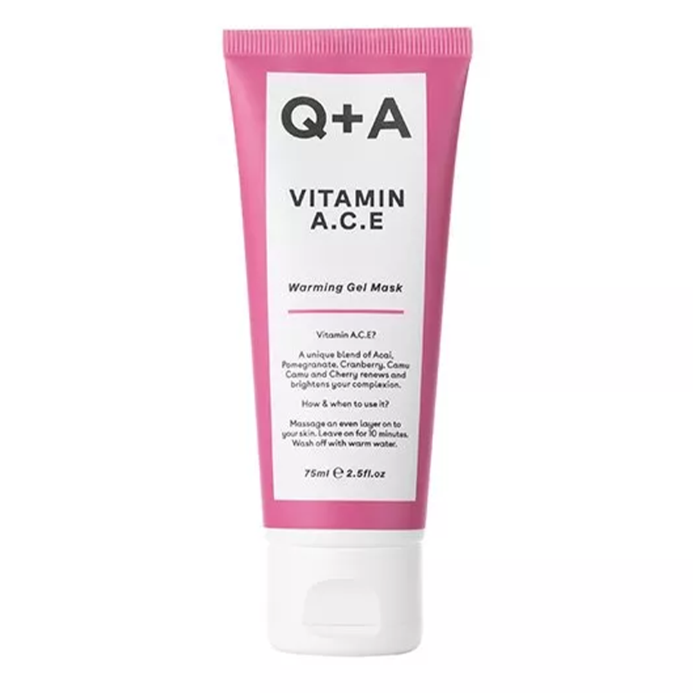 Q+A - Антиоксидантна маска з вітамінами A.C.E - Vitamin A.C.E - Warming Gel Mask