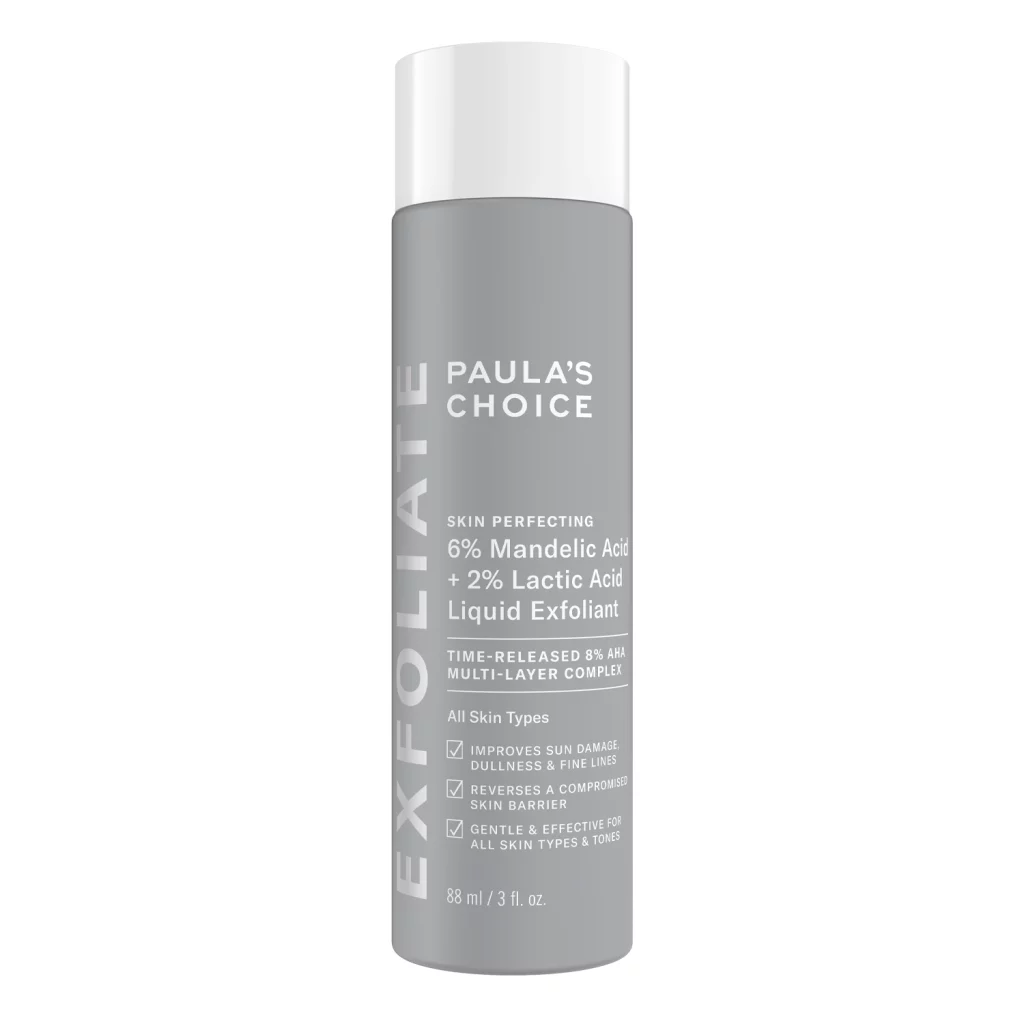 Paula's Choice - 6% Mandelic Acid + 2% Lactic Acid Liquid Exfoliant - Ексфоліант для обличчя з AHA-кислотами