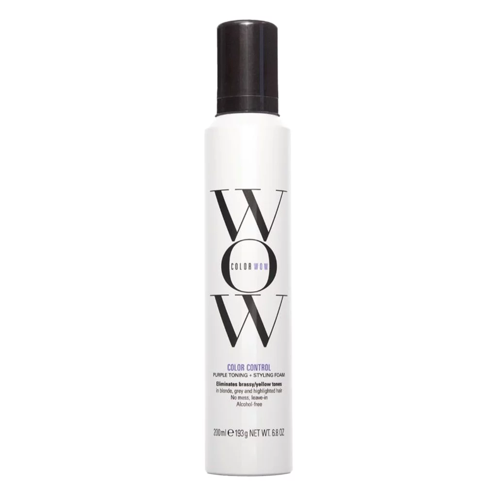 Color Wow - Color Control Purple Toning and Styling Foam - Охолоджуюча пінка для блонду
