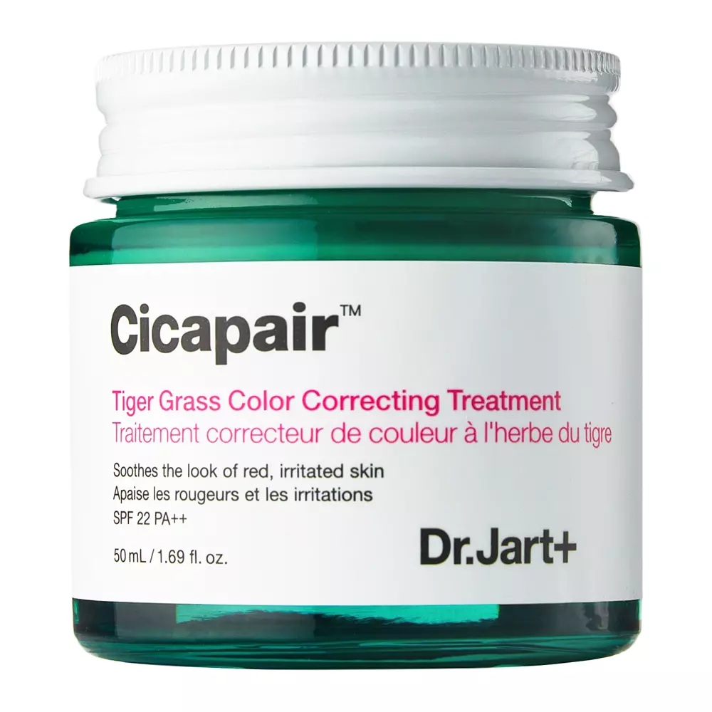 Dr.Jart+ - Коригувальний крем для обличчя - Cicapair™ Tiger Grass Color Correcting Treatment