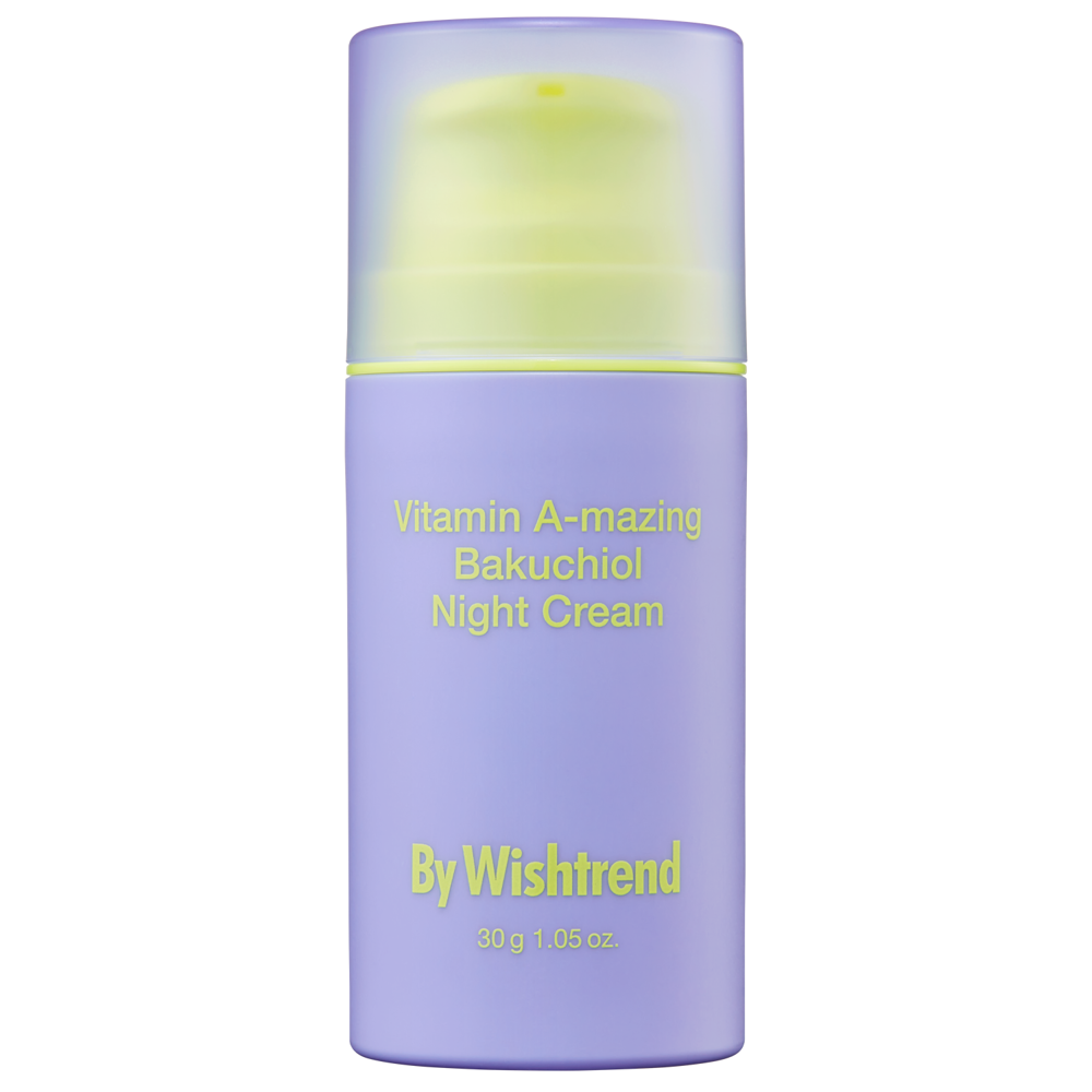 By Wishtrend - Vitamin A-mazing Bakuchiol Night Cream - Нічний крем для обличчя з вітаміном А і бакучиолом