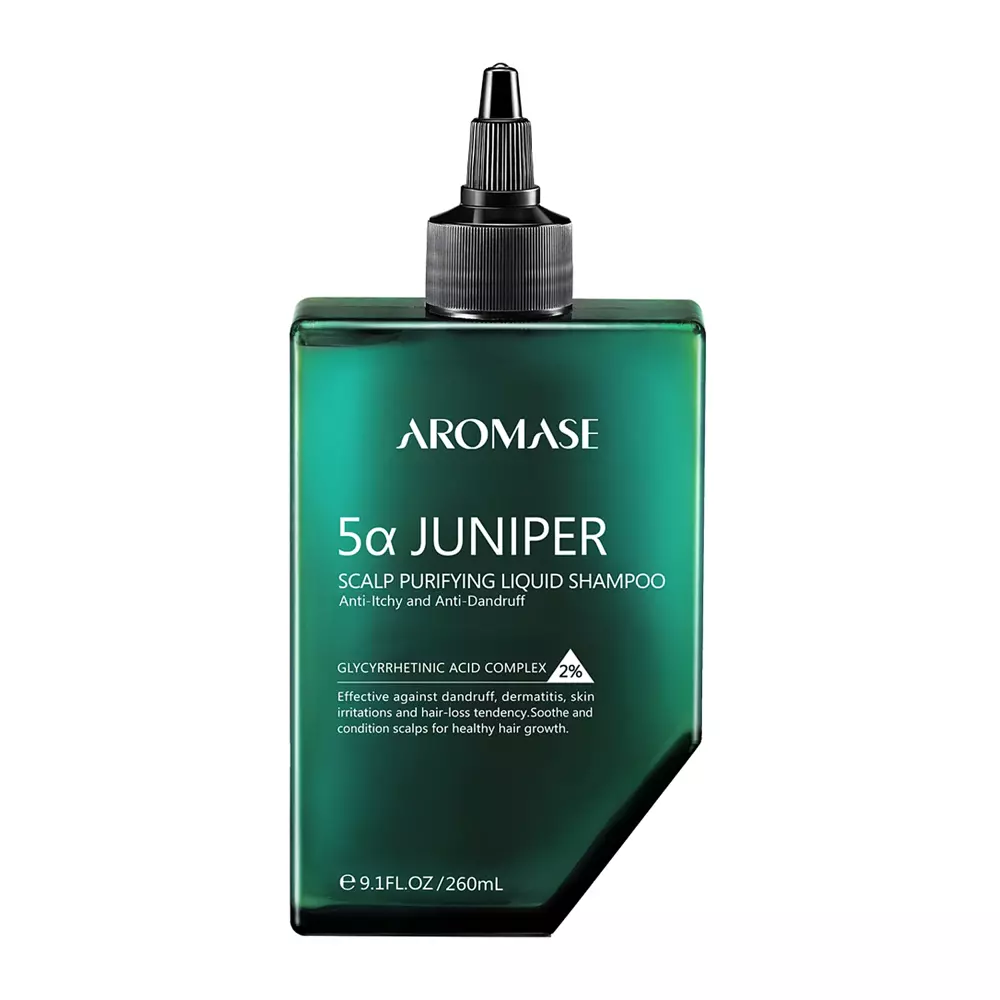 Aromase - 5α Juniper Scalp Purifying Liquid Shampoo - Жидкий шампунь для кожи головы