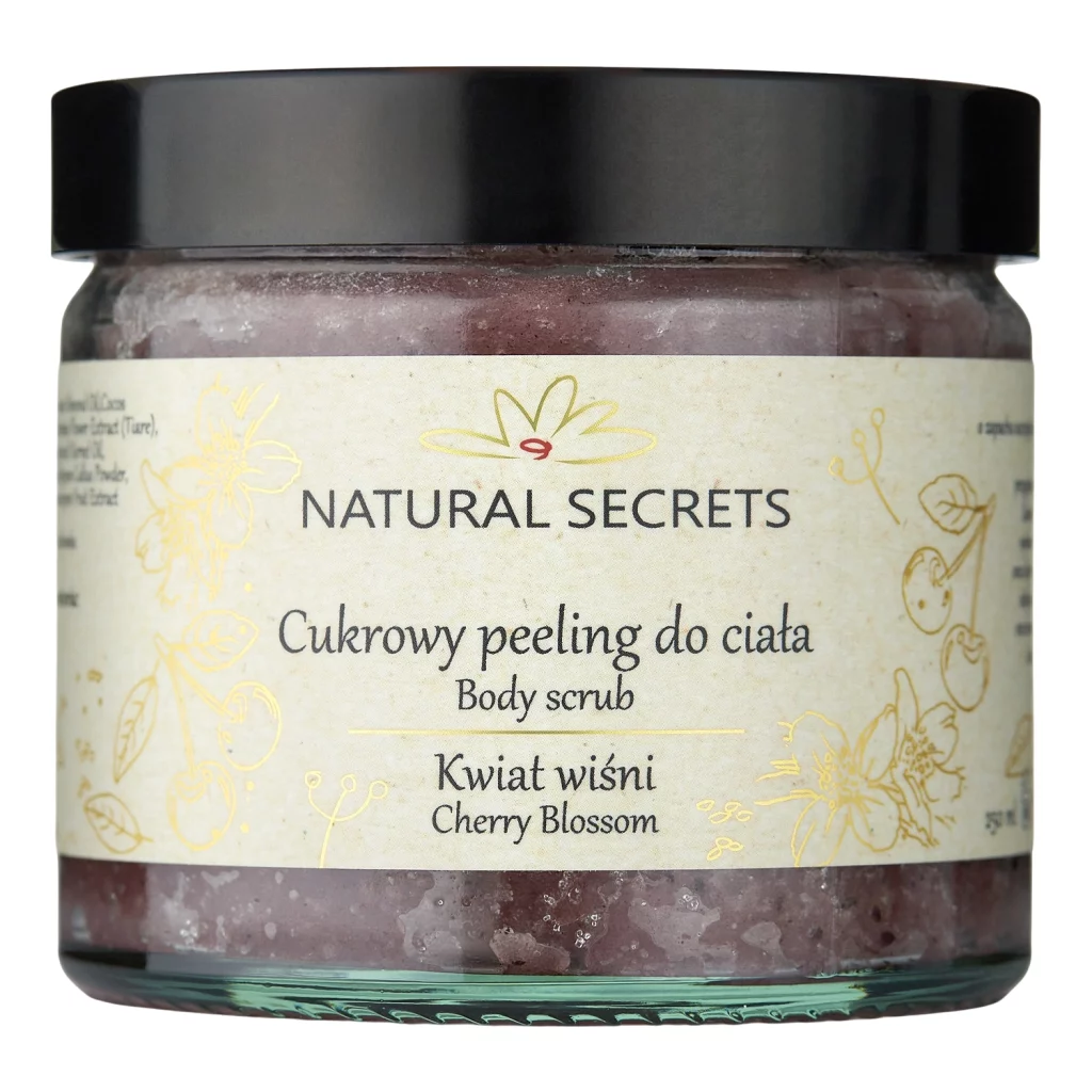 Natural Secrets - Body Scrub - Cherry Blossom - Цукровий скраб для тіла - Сакура