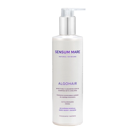 Sensum Mare - Algohair - Effectively Cleansing Gentle Shampoo with Chelates — хелатирующий шампунь для частого использования