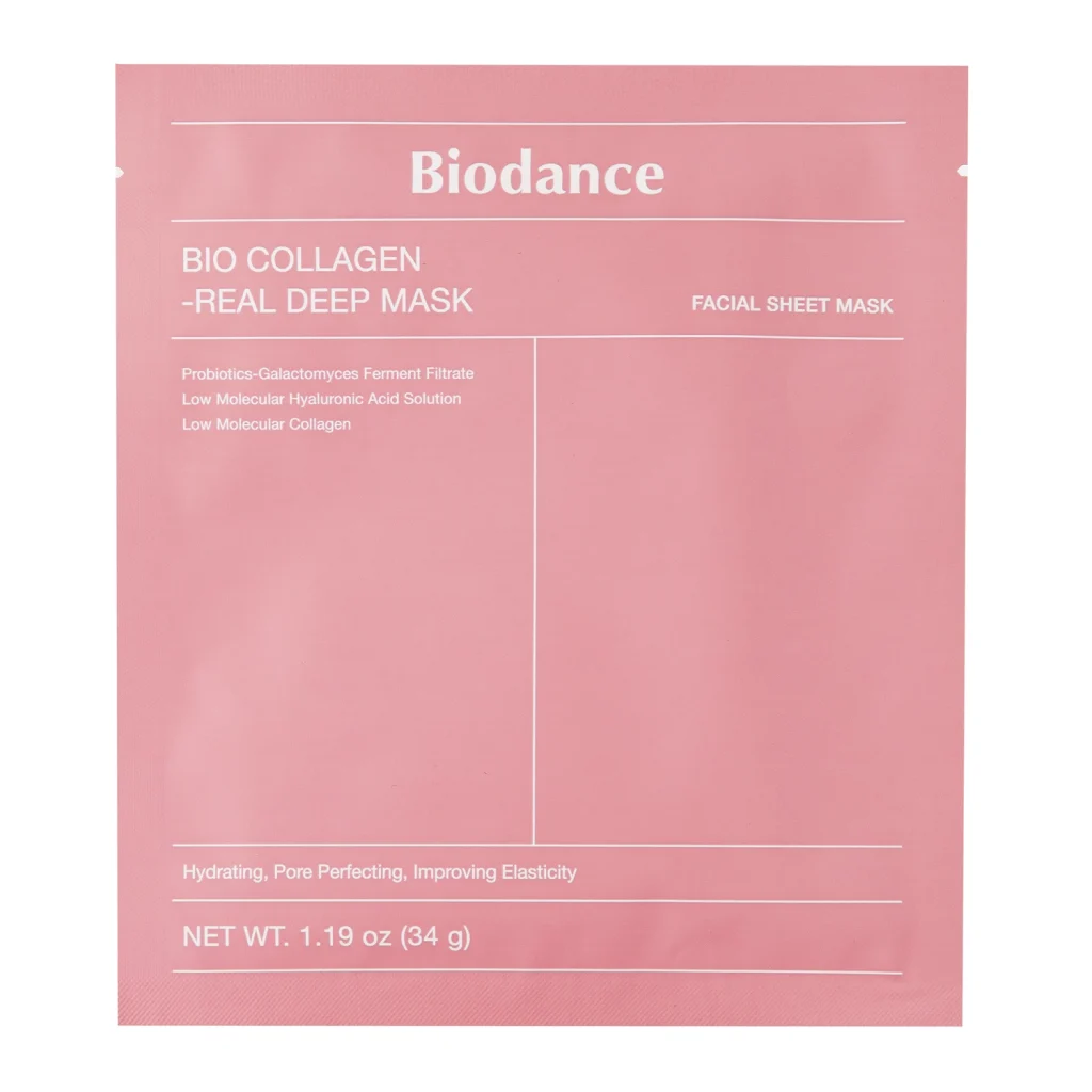 Biodance - Bio-Collagen Real Deep Mask - Зміцнювальна колагенова маска для обличчя