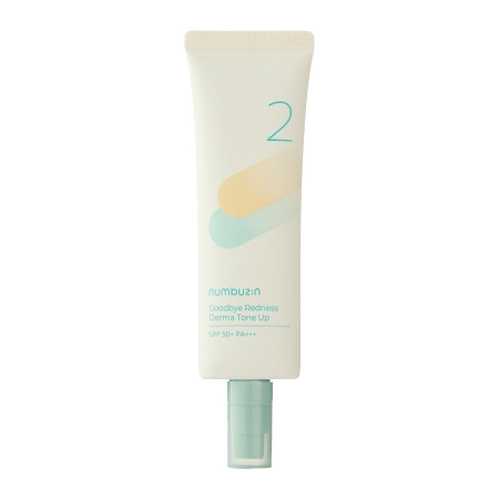 Numbuzin - No.2 - Goodbye Redness Derma Tone Up - SPF 50+ PA+++ - Сонцезахисний тонуючий крем 4в1