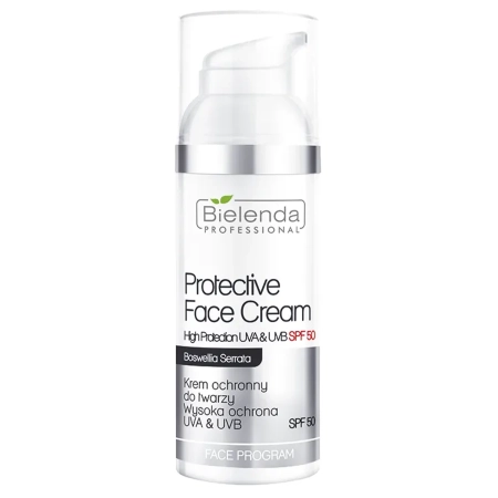 Bielenda Professional - Face Program - Protective Face Cream SPF50 - Сонцезахисний крем для обличчя