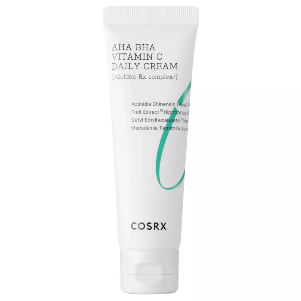 Cosrx - Крем з вітаміном С для вирівнювання тону шкіри - Refresh AHA BHA Vitamin C Daily Cream