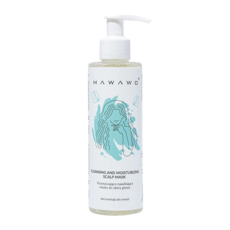 Mawawo - Очищающая и увлажняющая маска для кожи головы