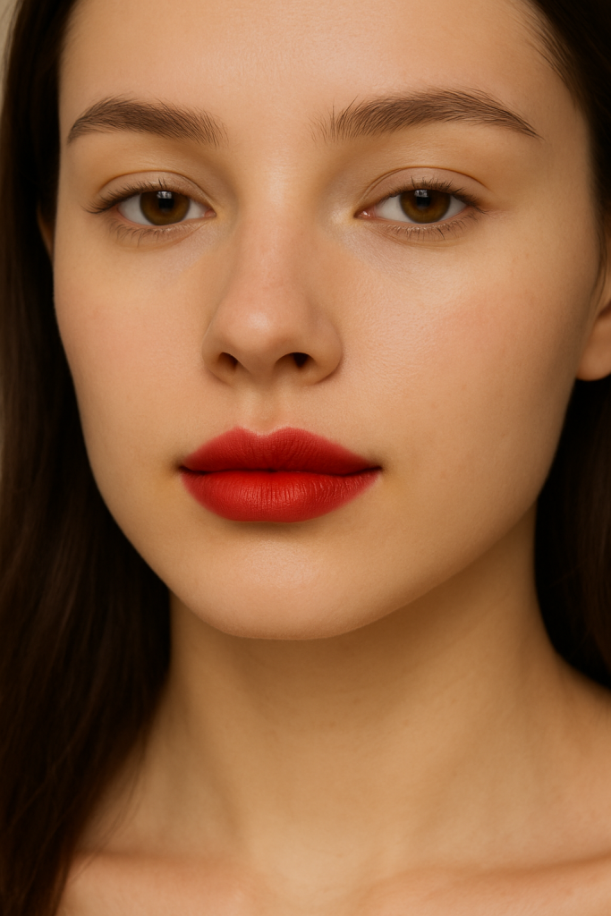 Класична техніка нанесення тінту для губ