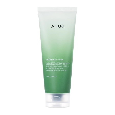 Anua - Heartleaf Quercetinol Pore Deep Cleansing Foam - Пінка для глибокого очищення обличчя