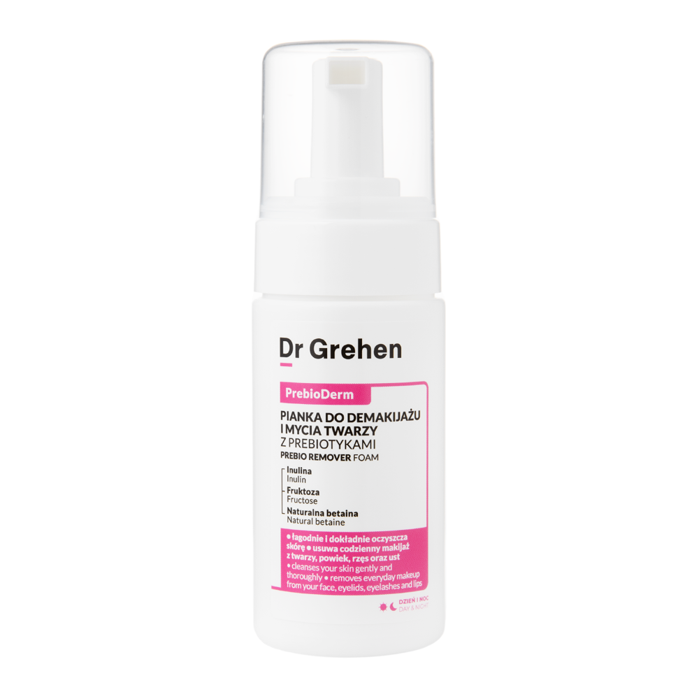 Dr Grehen - PrebioDerm - Prebio Remover Foam - Пенка для демакияжа и умывания лица с пребиотиками