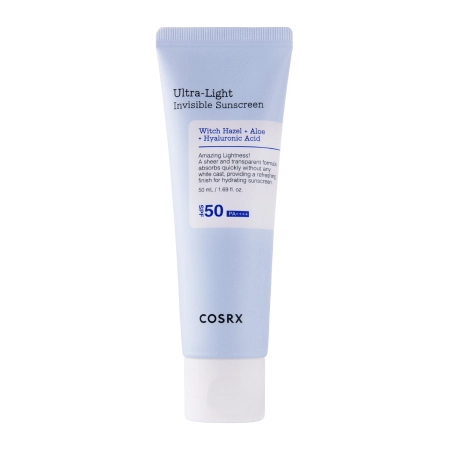 COSRX - Ultra - Light Invisible Sunscreen SPF50+/PA++++ - Легкий зволожувальний сонцезахисний крем