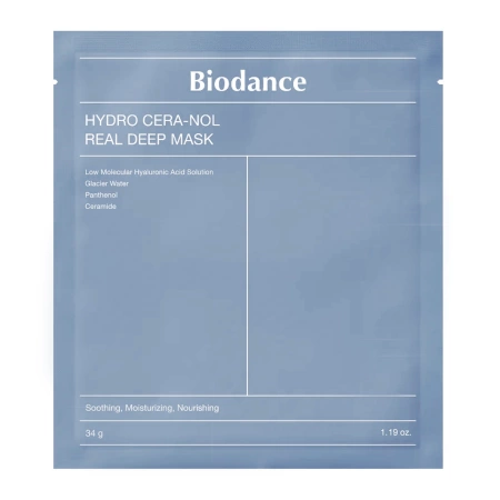 Biodance - Hydro Cera-nol Real Deep Mask - Увлажняющая коллагеновая маска для лица