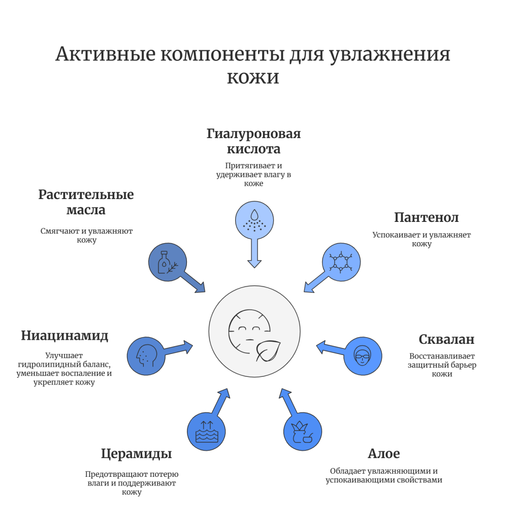 Чем увлажнить кожу лица в домашних условиях?