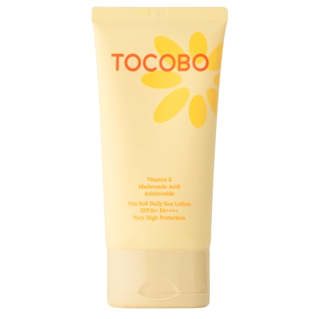 Tocobo - Vita Soft Daily Sun Lotion SPF50+ PA++++ — Лёгкий солнцезащитный крем для лица