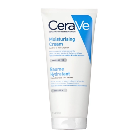 CeraVe - Moisturising Cream - Зволожувальний крем для сухої і дуже сухої шкіри