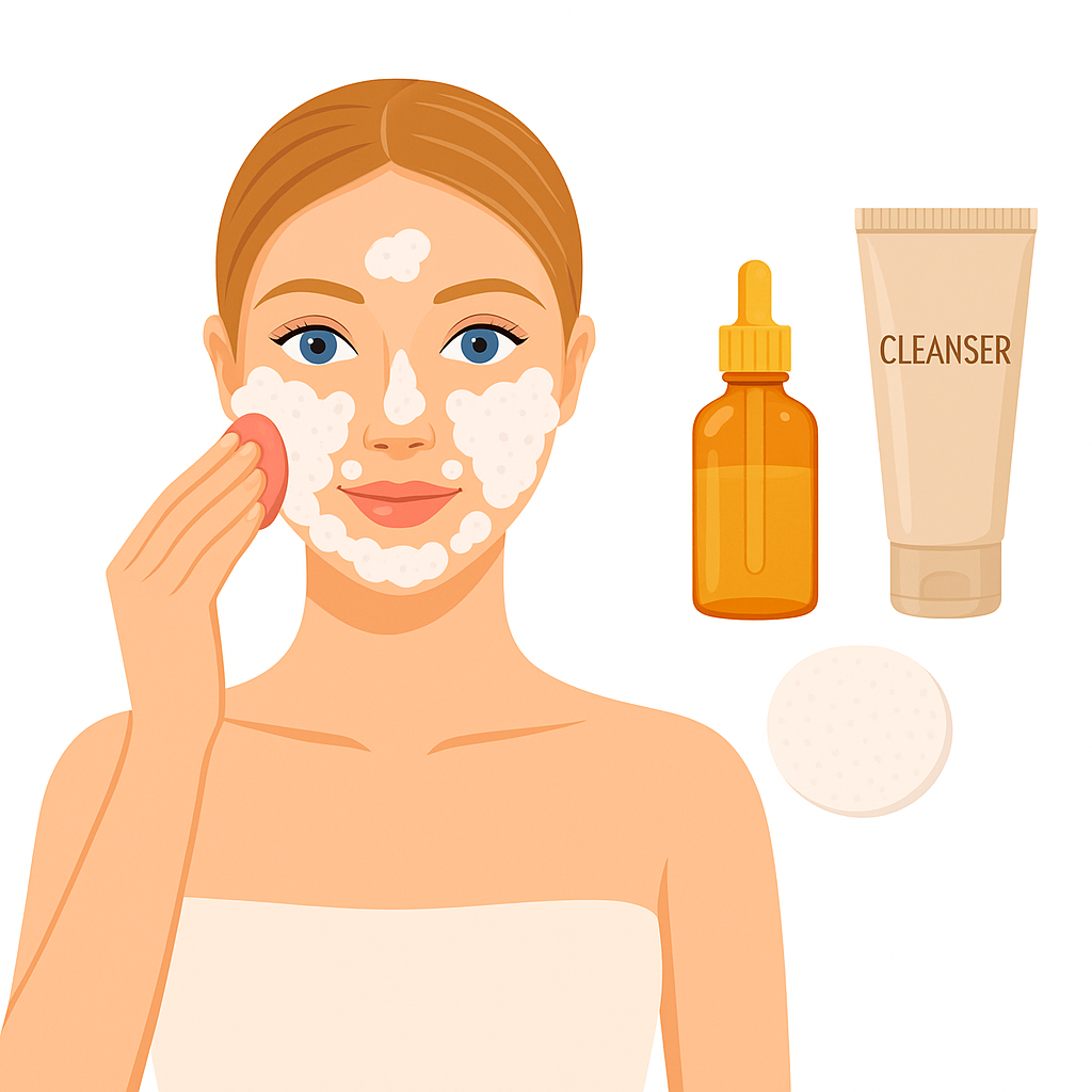 1 етап створення натурального макіяжу