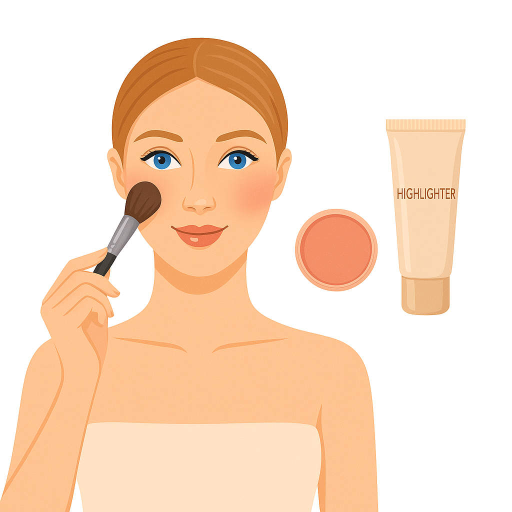 3 етап створення натурального макіяжу