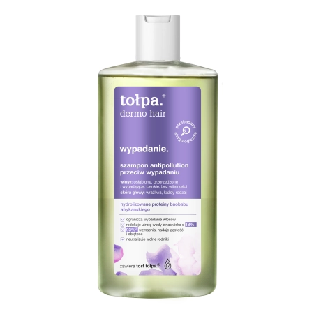 Tołpa - Dermo Hair - Шампунь Antipollution против выпадения волос