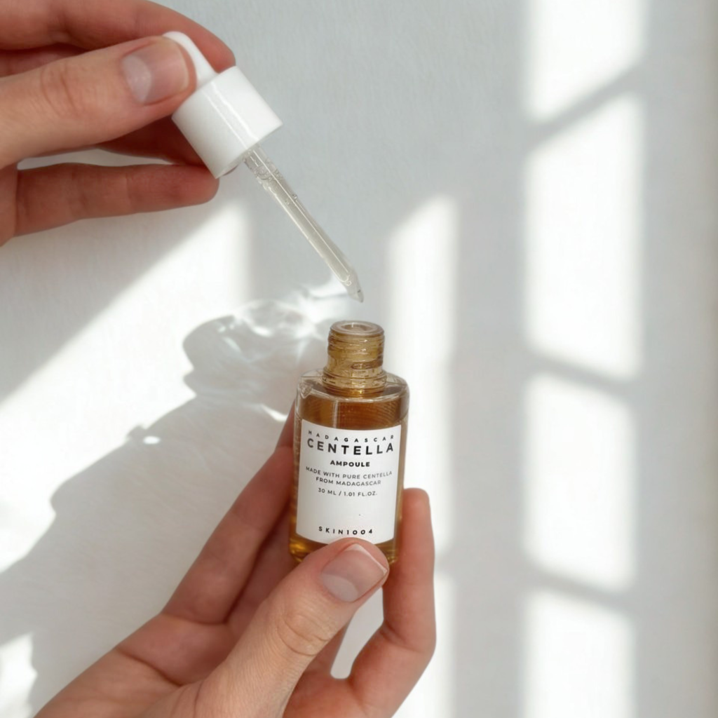 SKIN1004 - Madagascar Centella Ampoule - Ампульная сыворотка с экстрактом центеллы азиатской - текстура