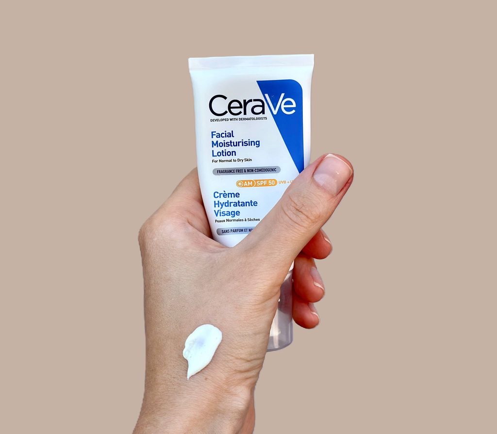 CeraVe - AM Facial Moisturising Lotion SPF50 - Зволожувальний крем для обличчя з SPF 50