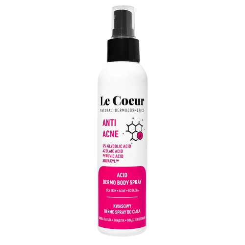 Le Coeur - Anti Acne - Кислотный спрей для тела - 150ml