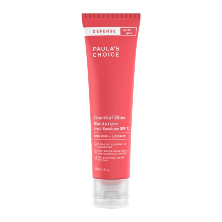 Paula's Choice - Defense - Essential Glow Moisurizer SPF30 - Зволожувальний сонцезахисний крем для сяйва шкіри - 60ml