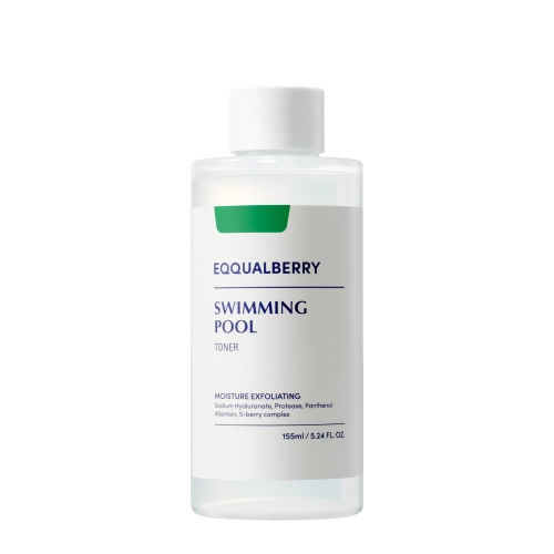 EQQUALBERRY - Swimming Pool Daily Facial Toner - Увлажняюще-отшелушивающий тоник для лица - 155ml