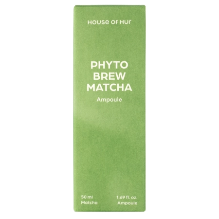 House of Hur - Phyto Brew Matcha Ampoule - Зволожувальна ампула для сяйва шкіри - 50ml