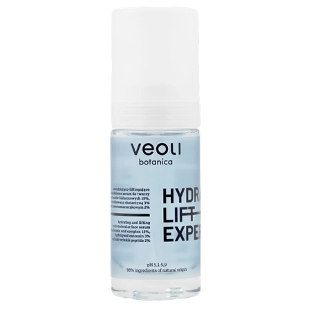 Veoli Botanica - HYDRA LIFT EXPERT - Зволожувально-ліфтингова мультимолекулярна сироватка для обличчя - 30ml