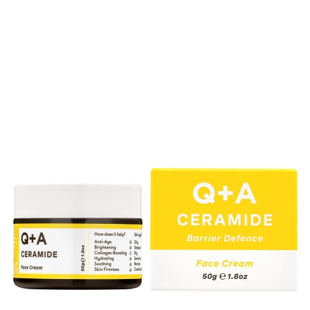 Q+A - Захисний крем для обличчя з церамідами - Ceramide Barrier Defence Face Cream - 50ml