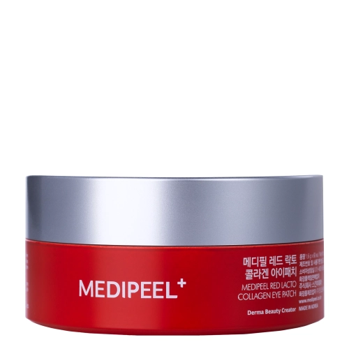 Medi-Peel - Red Lacto Collagen Eye Patch - Гидрогелевые патчи под глаза с коллагеном и пробиотиком - 60шт