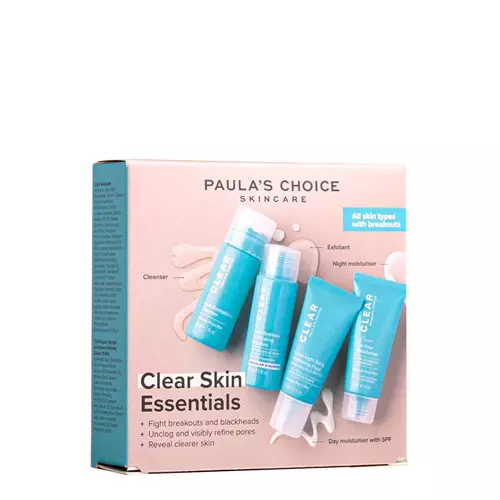 Paula's Choice - Trial Kit Clear Regular Strength - Набор средств для проблемной кожи - 30ml+15ml+15ml+30ml