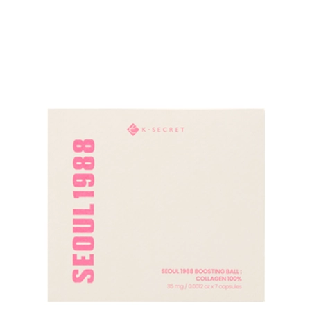K-SECRET - SEOUL 1988 Boosting Ball: Collagen 100% - Колагенова куля - 35mg