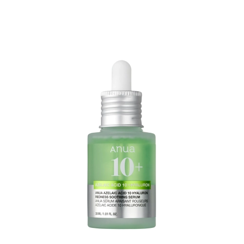 Anua - Azelaic Acid 10 Hyaluron Redness Soothing Serum - Сыворотка с азелаиновой кислотой 10% - 30ml