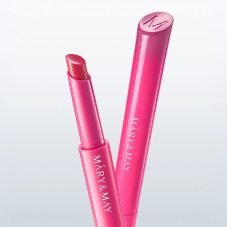 Mary&May - Blooming Glow Lip - Бальзам для губ - 02 Ruby Blossom - 1,7g