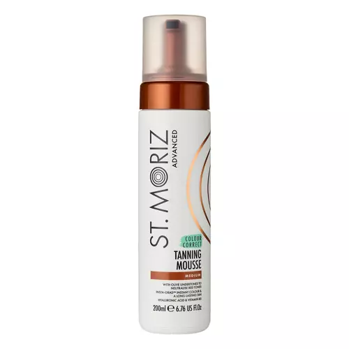 St. Moriz - Мусс для автозагара - Средний - Advanced - Colour Correct Tanning Mousse - Medium - 200ml