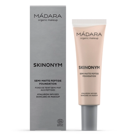Madara - Skinonym Semi-Matte Peptide Foundation - Тональний крем з пептидами - #20 Ivory - 30ml
