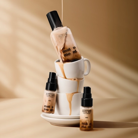 motomont - Afternoon Facial Mist - Увлажняюще-фиксирующий спрей для макияжа - 20ml