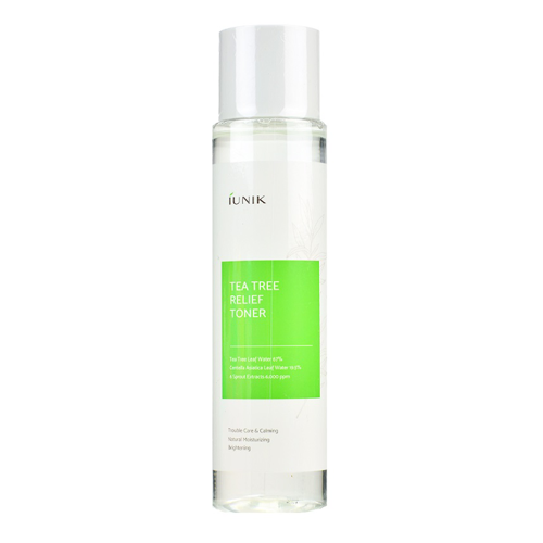 iUNIK - Tea Tree Relief Toner - Успокаивающий тоник с водой чайного дерева - 200ml