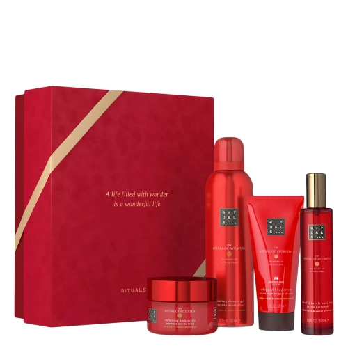 Rituals - The Ritual of Ayurveda Gift Set M - Подарочный набор - 125g+200ml+100ml+140g