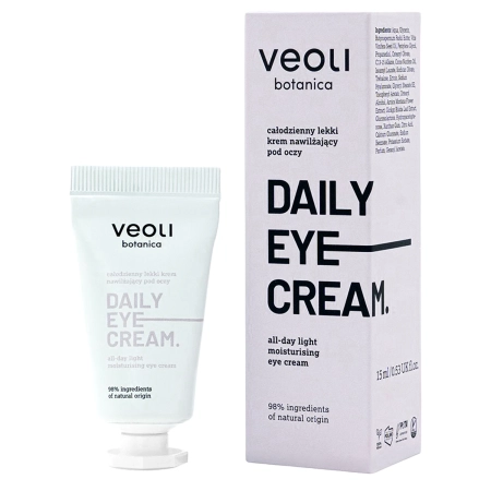 Veoli Botanica - Daily Eye Cream - Ежедневный легкий крем для кожи вокруг глаз - 15ml