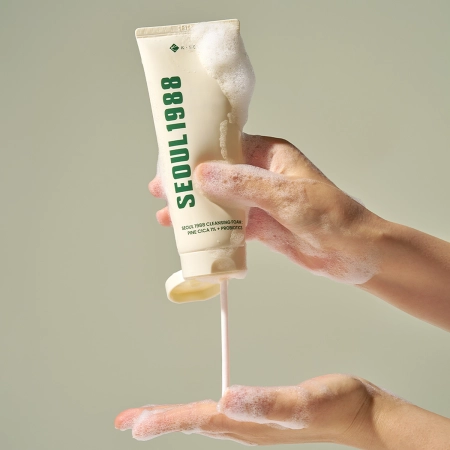 K-SECRET - SEOUL 1988 Cleansing Foam : Pine Cica 1% + Probiotics - Пенка для умывания лица - 150ml