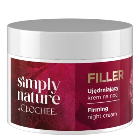 Clochee - Simply Nature Filler - Зміцнювальний нічний крем - 50ml