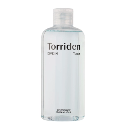 Torriden - Dive-In - Заспокійливий та зволожувальний тонік з гіалуроновою кислотою і пантенолом - 300ml