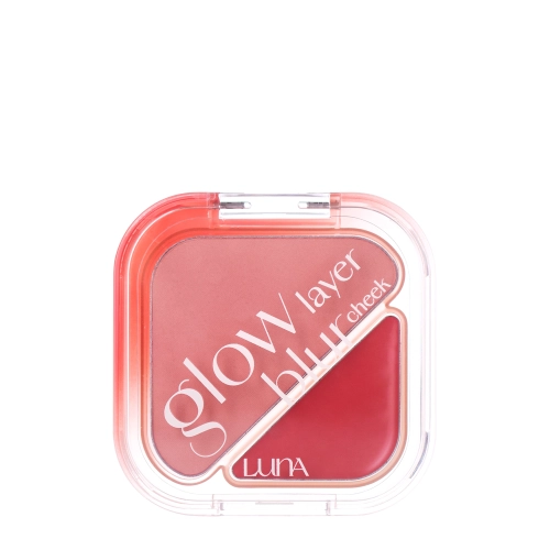 LUNA - Glow Layer Blur Cheek - Дуэт румян - 05 Sleepy Pink - 8,5g