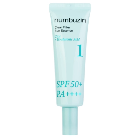 Numbuzin - No.1 Clear Filter Sun Essence SPF50+ PA++++ - Сонцезахисна есенція для обличчя - 50ml
